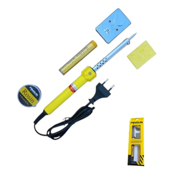 Soldador Lapiz 60w + Estaño + Resina - Cautin - En Oferta