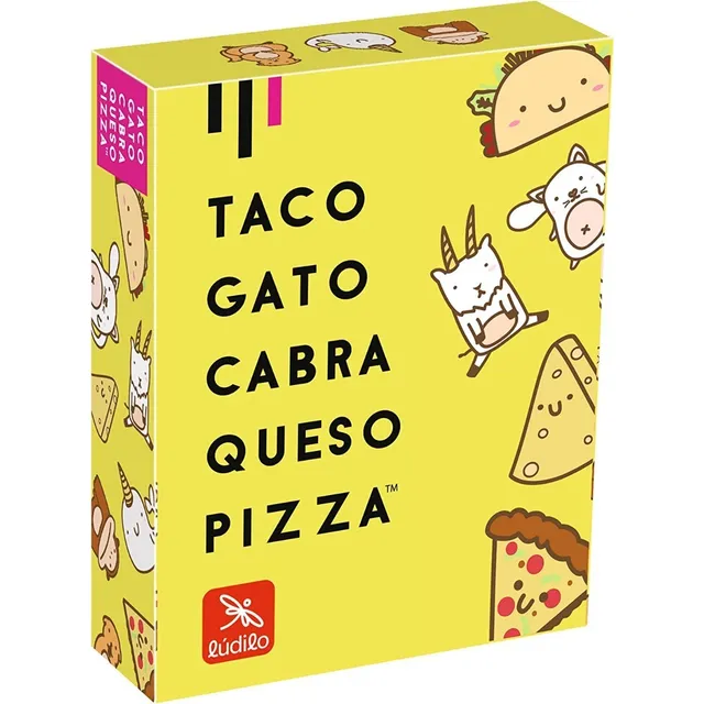 Juego De Mesa Taco Gato Cabra Queso Pizza Adultos Niños
