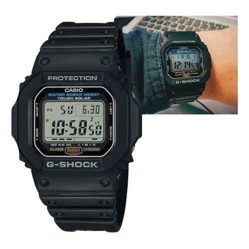 Relógio G-Shock DW-5600RL-1DR Casio Quadrado Preto para Homem