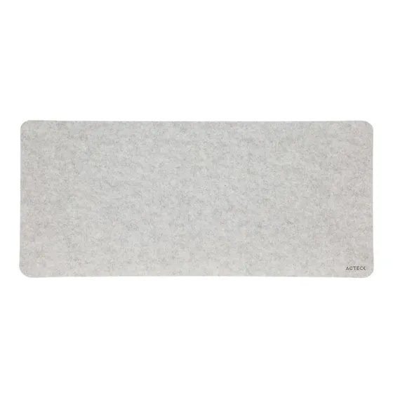 Tapete Escritorio Plus Tf620 Base Antideslizante Gris Oscuro Color Gris claro