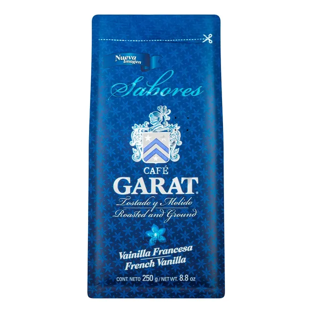 Cafe Molido Vainilla Francesa Americano Garat 250 Grs