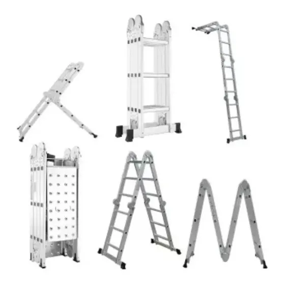 Escalera Multiusos/multiposiciones Proimact Altura Max 3.58m
