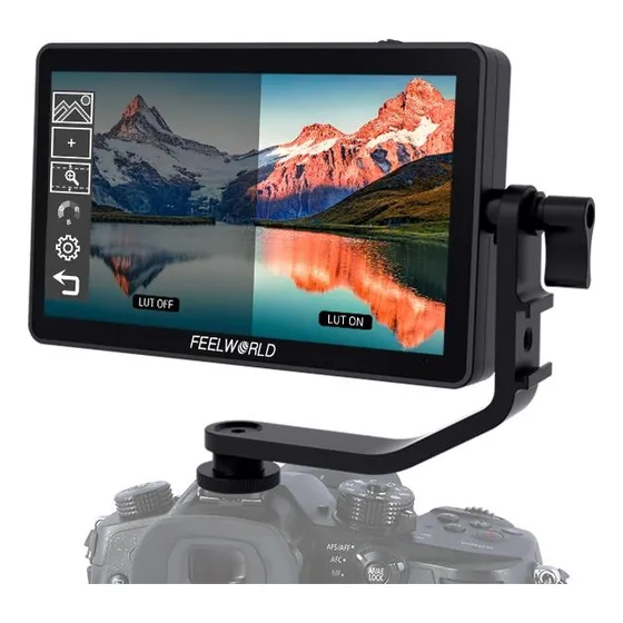 Monitor Feelworld F6 Plus V2 4k 3d Lut 6 Pol. Hdmi P/ Dslr