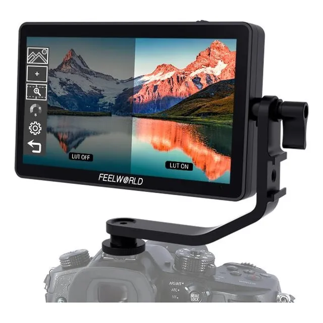 Monitor Feelworld F6 Plus V2 4k 3d Lut 6 Pol. Hdmi P/ Dslr