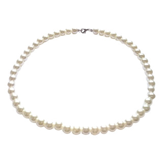 Colar De Pérolas/choker De Pérolas Maiores 45cm Colar De Pérolas/choker De Pérolas Maiores 45cm