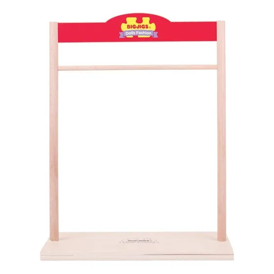 Ropero Madera Bigjigs Toys Para Jugar Con Muñecas 2 Años+