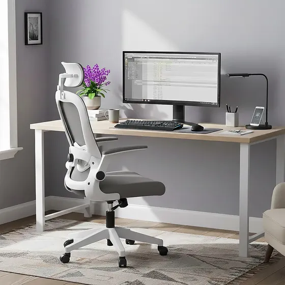 Silla Oficina Ergonómica Memory Foam Homely Lumbar Gerencial Ejecutiva Escritorio Silla ergometricas Silla escritorio Sillas ejecutivas Silla con apoya brazos ajustables