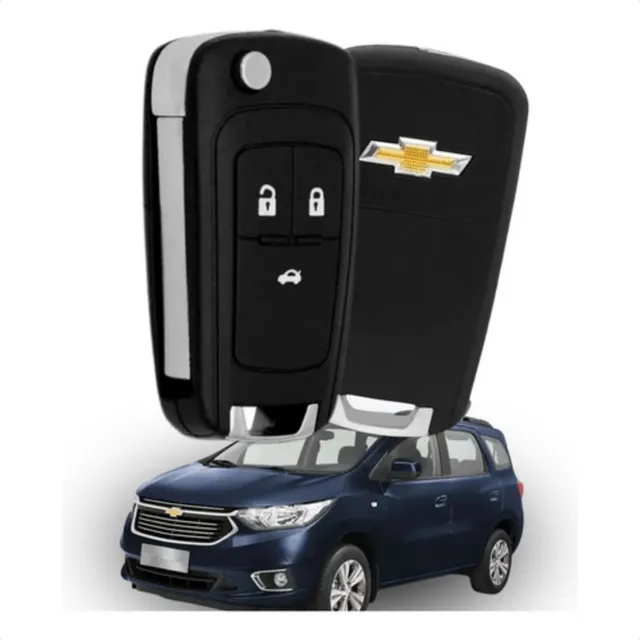 Chave Canivete Chevrolet Onix Ls Lt Ltz  Active Effect Chip