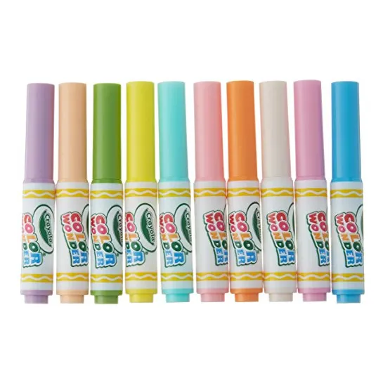 Markers Crayola Color Wonder 10 Minirotuladores Para Niños D
