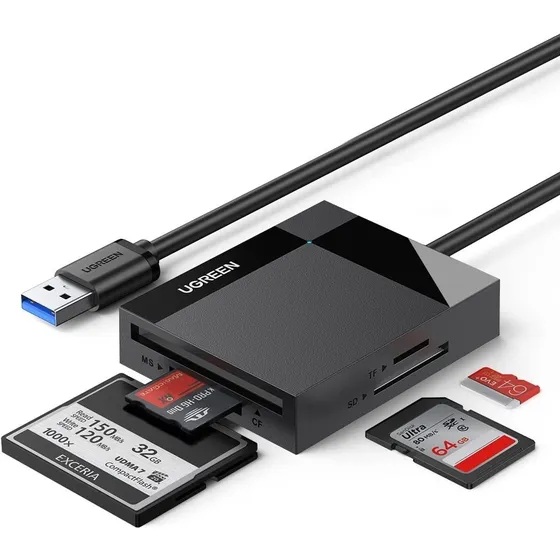 Multi Lector De Memorias Compact Flash Sd Ms