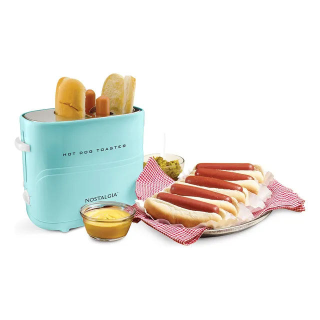 Tostadora De Salchichas Y Bollos Nostalgia Pop-up, 2 Salchic