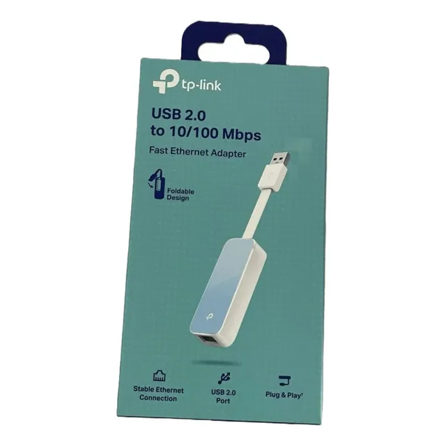 Adaptador De Red Ethernet Rj45 Usb 10/100mbps