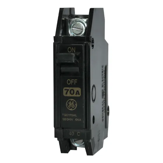 Tqc1170wl ,breaker 1p 70a 120vac; 240vac