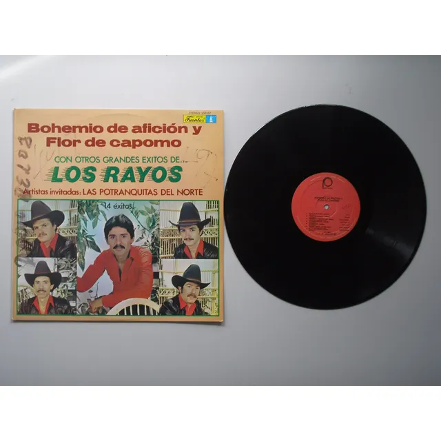 Los Rayos Con Otros Grandes Éxitos Lp Vinilo Colombia 1988