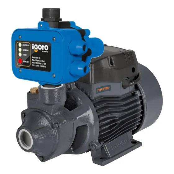 Bomba Periférica 3/4 Hp Con Control Presurizador Automático