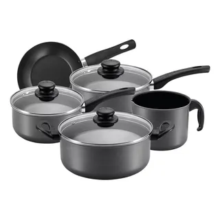 Conjunto De Panelas Antiaderente 5pc Grafite - Panelux Conjunto De Panelas Antiaderente 5pc Grafite - Panelux