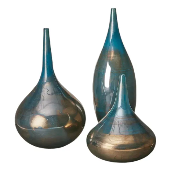 Jarron Blanco Alto Lucia, Jarrones De Ceramica Grandes Hec