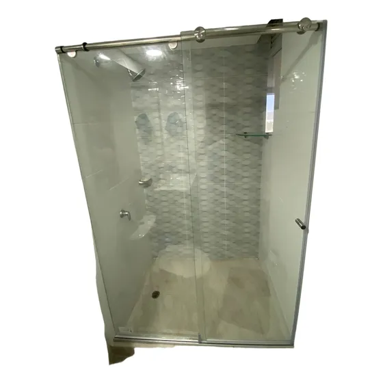 Divisiones De Baño Corredizas En Vidrio Templado De 8 Mm
