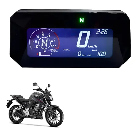 Painel Digital Honda Cb300f Twister 2023-2026 Cbs