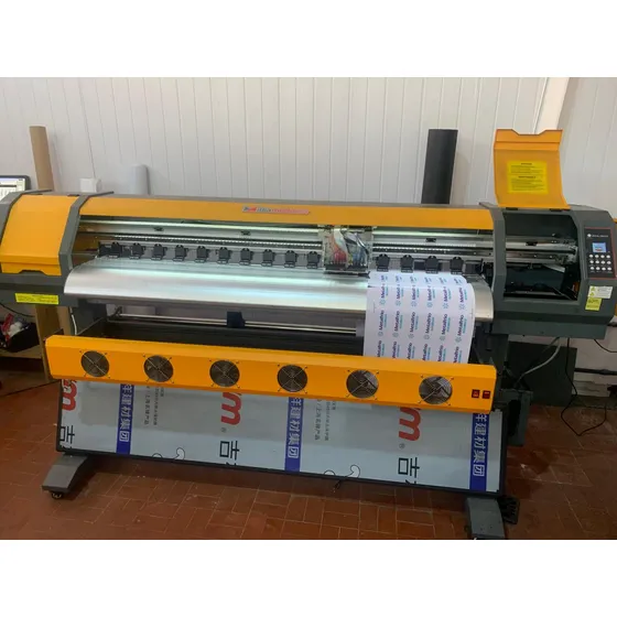 Impressora Plotter Ecosolvent Banner Jet 2 Cabeças Dx6 1,60m