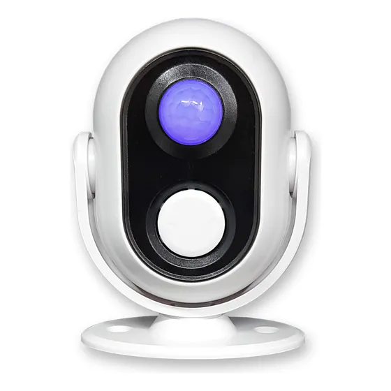 Sensor De Movimento Detector De Presença Toca Sonoro Entrada