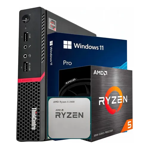 Mini Pc Lenovo Thinkcentre M720q I5 8gb M2-256gb Win10 Bivolt
