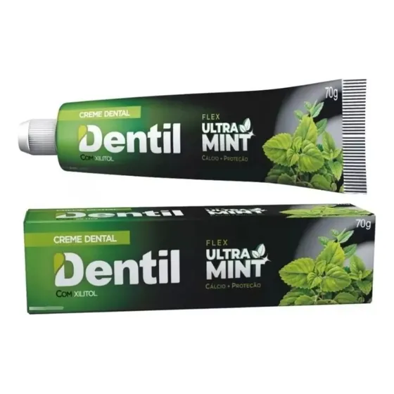 Pasta Dental Ultra Mint Dentil Sin Flúor70 Grs.