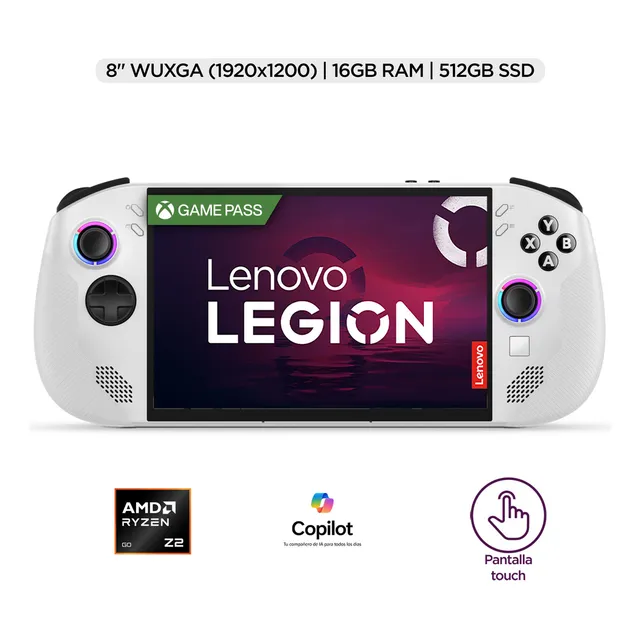 Consola Lenovo Legion Go S 16gb Ram - 512gb Amd Ryzen Z2