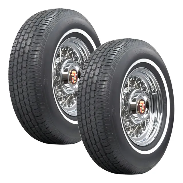 Kit de 2 llantas Tornel Classic Cara Blanca 235/75R15 105 S