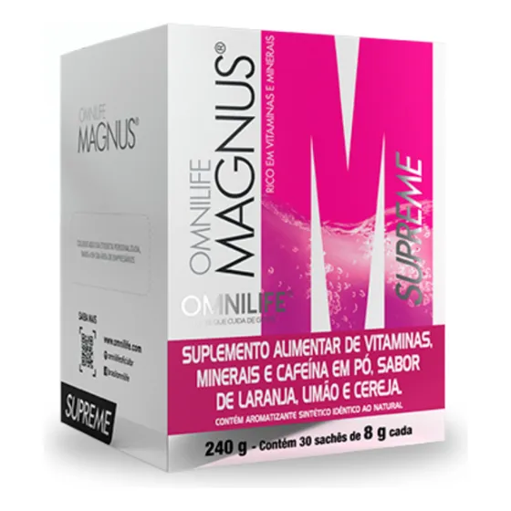 Magnus Supreme Omnilife X30 Sobres Inc/envio