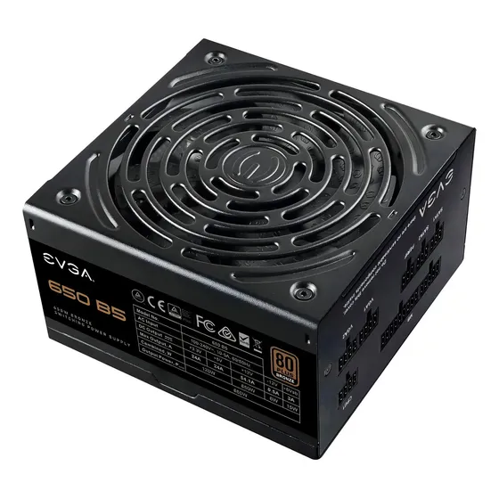 Fuente de poder para PC Evga B5 Series 650 B5 650W negra | Cuotas sin interés