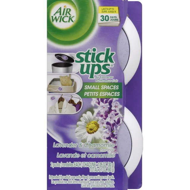 Ambientador Air Wick Sticks Ups De Lavanda Y Manzanilla, 2 U