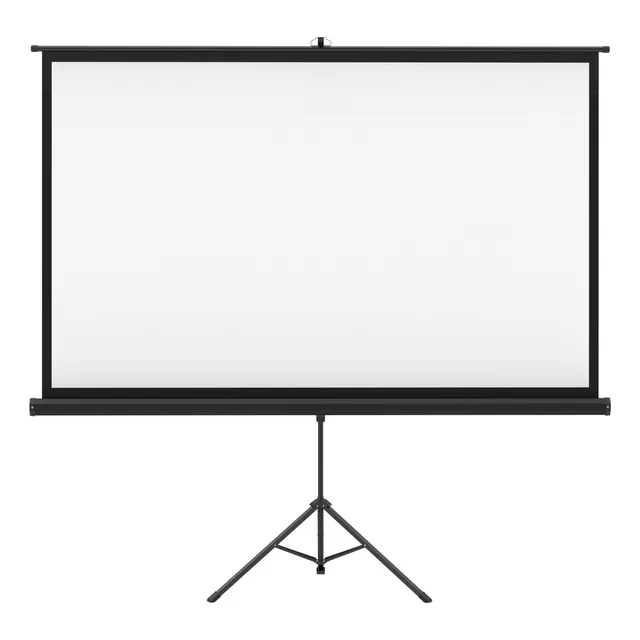 Pantalla Plegable Vivibright Blanca 100  16:9 Con Soporte