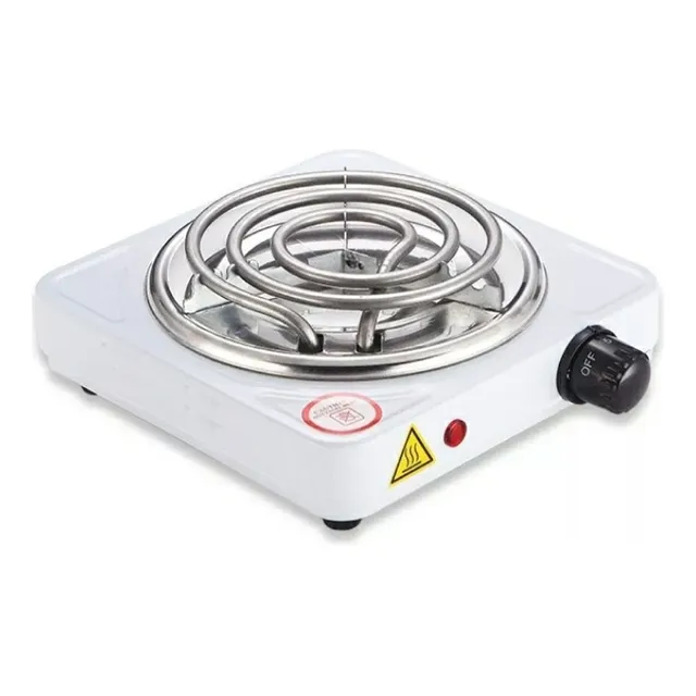 Cocina Eléctrica 1 Hornilla 110v Nueva Cuerpo De Acero
