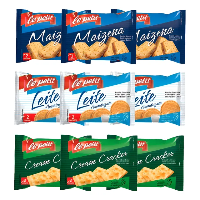 Sache Biscoito Sortido 540un Lanche Rápido/recepção/coquetel