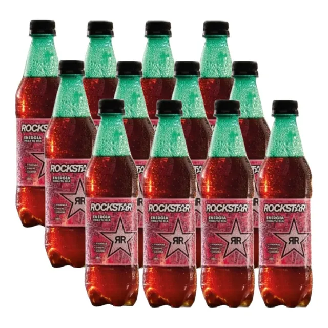 Energizante Rockstar Berry 500ml X 12 Unidades