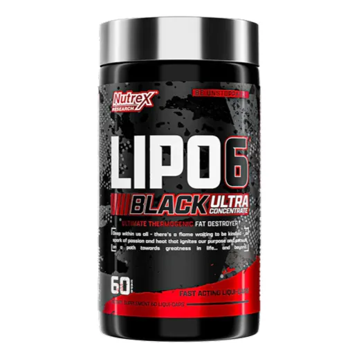 Lipo 6 Black Ultra Concentrate 60 Caps Quemador De Grasas