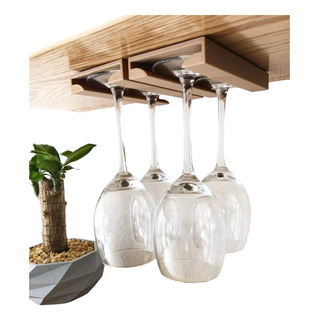 Soporte Base Para Copas De Vino En Estante O Gabinete Soporte Base Para Copas De Vino En Estante O Gabinete