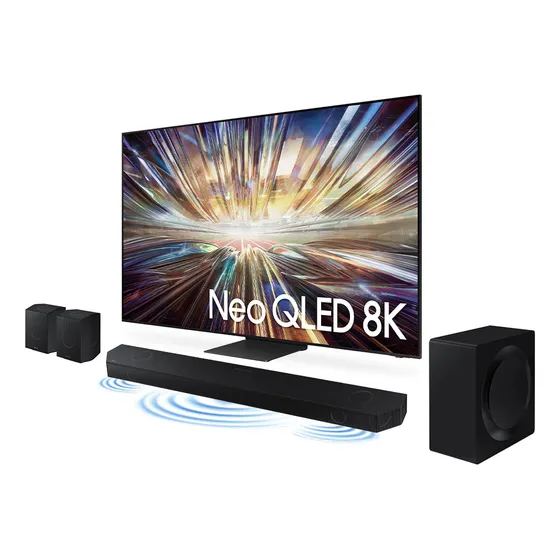Combo Samsung Ai Big Tv 85 Neo Qled 8k + Soundbar