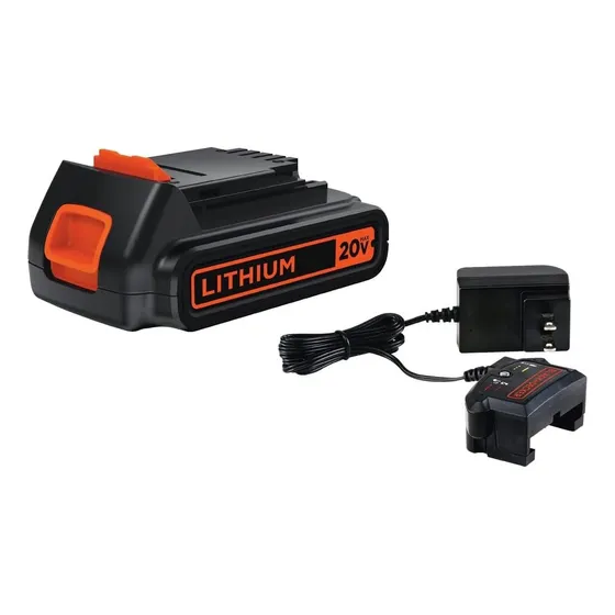 Black+decker Bateria De Litio Y Cargador De 20v Max Lbxr20c