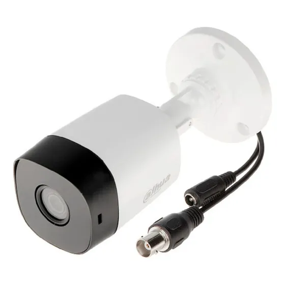 Camara Exterior Bullet Dahua B1a21p 2mp Plástico Cctv Color Blanco