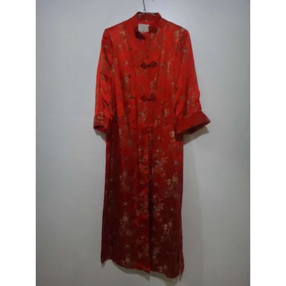 Vestido Flor Peony Brand Mujer Adulto Chino