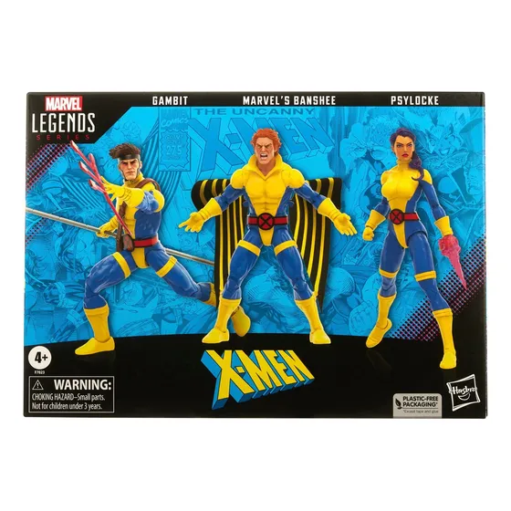 Banshee Gambit Psylocke X-men Marvel Legends Hasbro