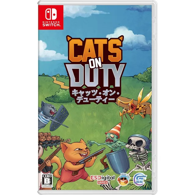 Juego Cats On Duty Nuevo Y Sellado Nintendo Switch