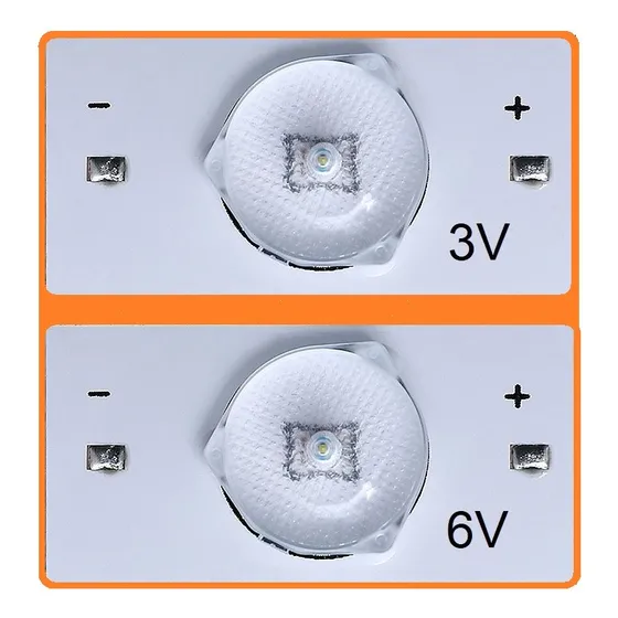 12 Led Smd Universal De 3v Ó De 6v Para Tv De 32 A 65
