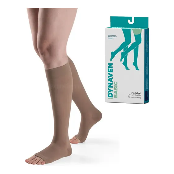 Meia 3/4 Sigvaris 20-30mmhg Original Basic Média Compressão
