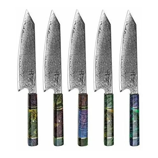 Damascus Chef Knife Kiritsuke Hajegato Unique One Of Kind 8