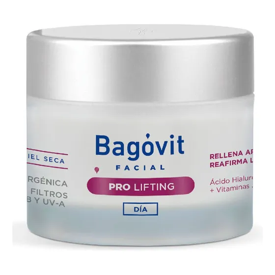 Bagovit Crema Facial Antiedad Pro Lifting De Día Para Pieles Secas Antiarrugas Reafirmante Tipo de piel Seca