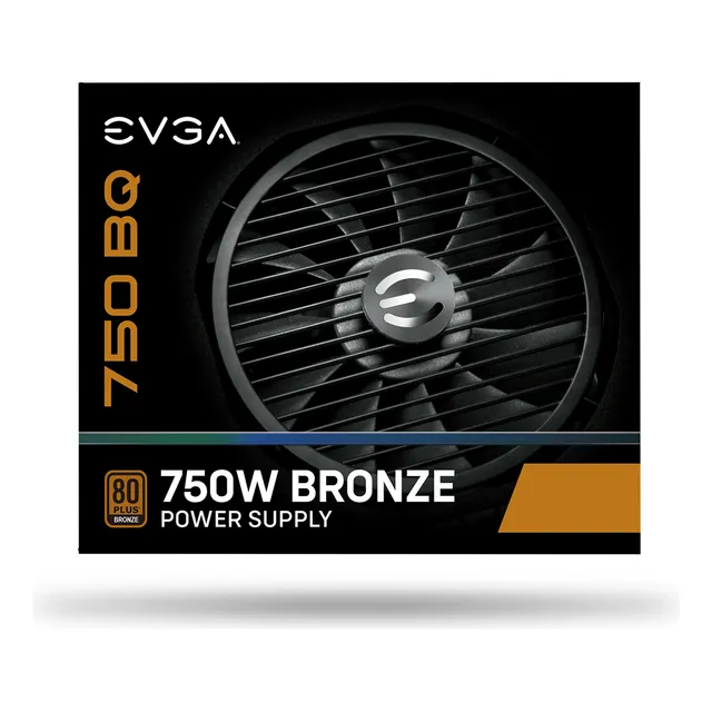 Fuente De Poder Evga Bq Series: 750w, 80 Plus Bronze