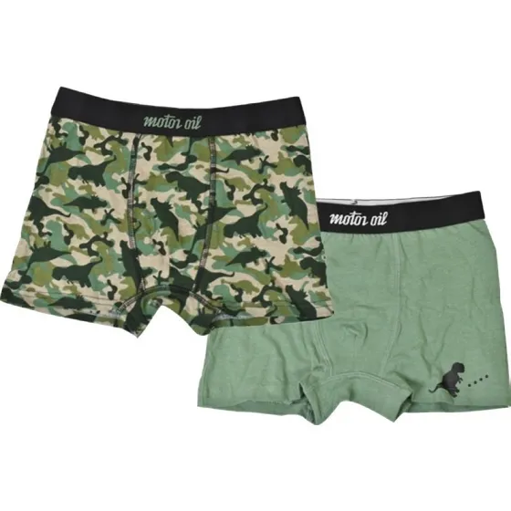 Boxer Estampado Para Niños Pack X2 Motor Oil